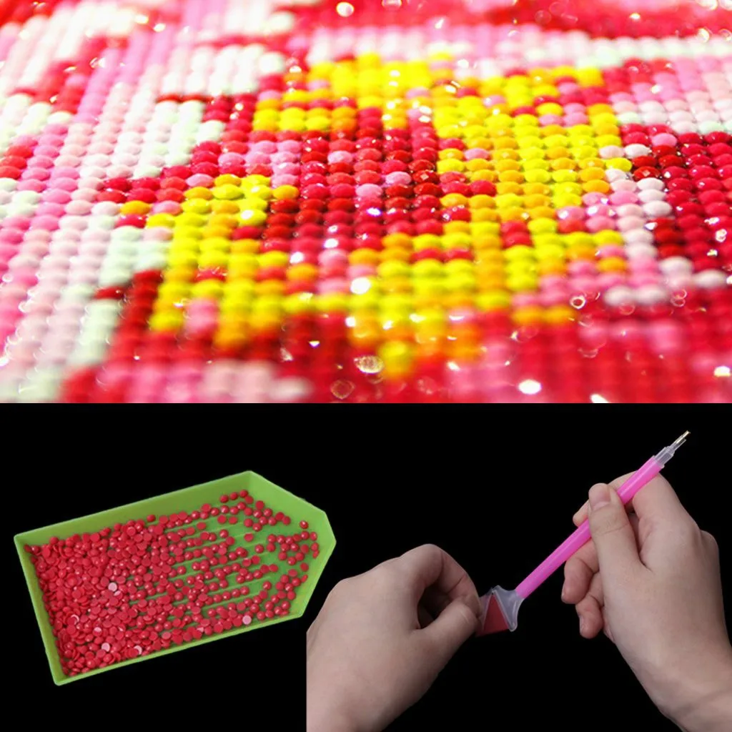 

20Pcs Plastic Bead Sorting Trays Box Diy Diamond Painting Cross Stitch Bead sorting tray Diamond Painting supplies Tools