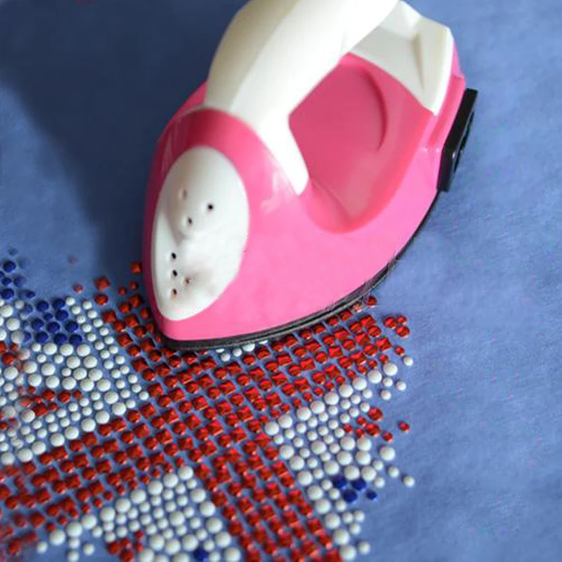 Мини Горячие железные Стразы машина аппликация flatback cristal Горячая фиксация