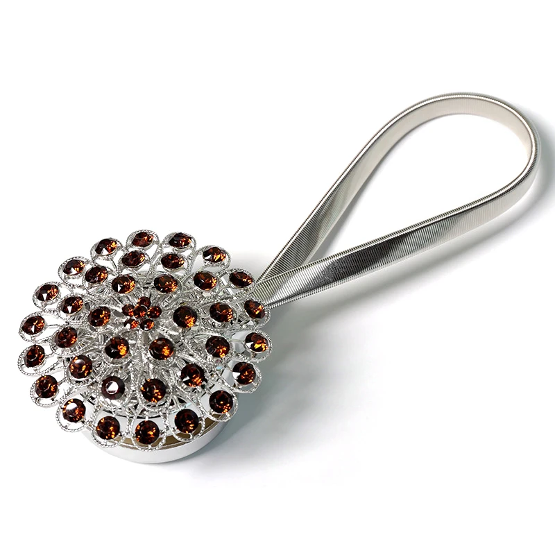 Магнитные застежки для штор хрустальные завязки крючки украшения дома и офиса S55