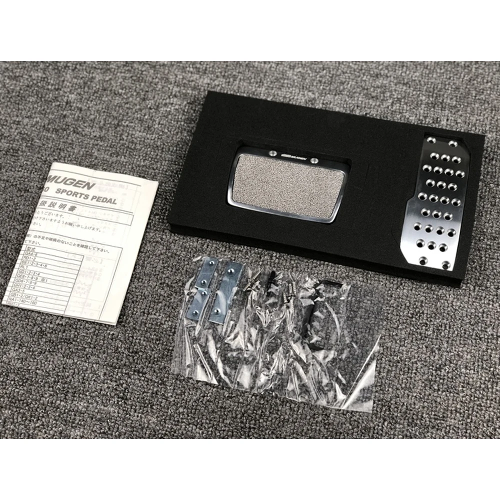 Гоночные педали для автомобиля со стилем Mugen для Honda Del Sol Fit Acura NSX GD1 GD3 DC2 EK4 EG6 CD6 DC5 GE6 MT/AT on.