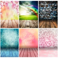 vinyl vintage wood planks photography backdrops brick wall and floor festival background for photo studio 211001 yxx 112
