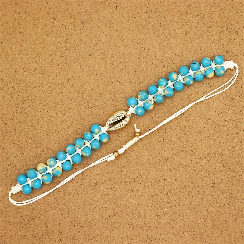 

ZHONGVI 2020 MIYUKI Evil Eye Bracelet Bohemian Pulseras Mujer Moda 2020 Shell Summer Jewelry Enamel Tile Bracelets Women Tila