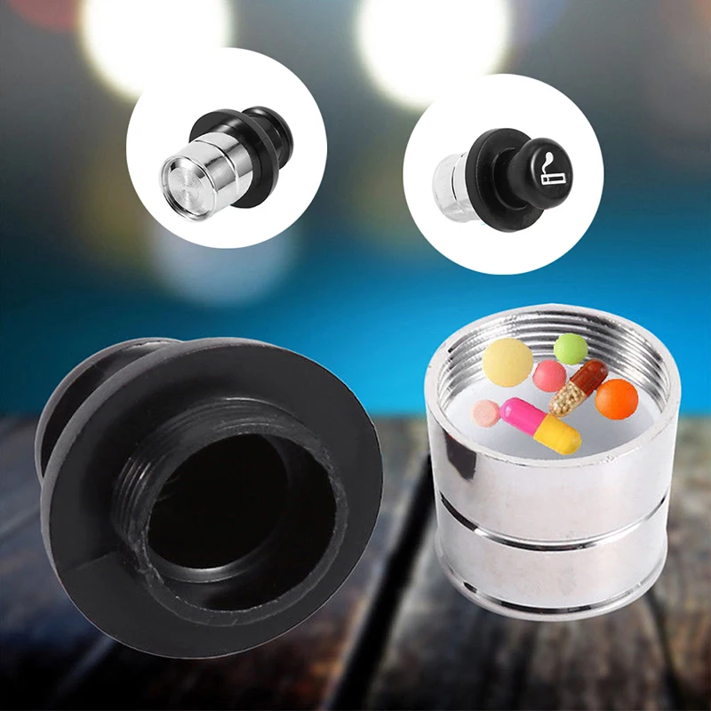 Wholesale 1pc Secret Stash Car Cigarette Lighter Hidden Diversion Insert Pill Box Container Safe Storage Case | Автомобили и