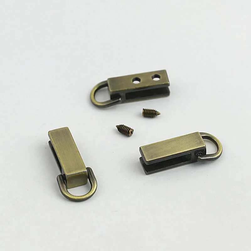 Металлическая сумка с боковым краем 2 шт. прочная Зажимная Пряжка для кожаных