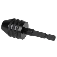 p82c 14 keyless drill bit chuck adapter converter quick change 0 6 6 5mm hex shank