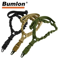 adjustable tactical sling belt single point 1000d heavy duty mount bungee sling kit airsoft strap sling swivel
