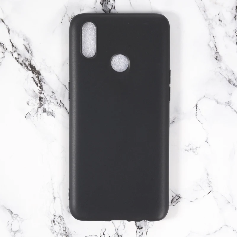 Гелевый силиконовый защитный чехол для OPPO Realme 3 Pro мягкий из ТПУ телефона X