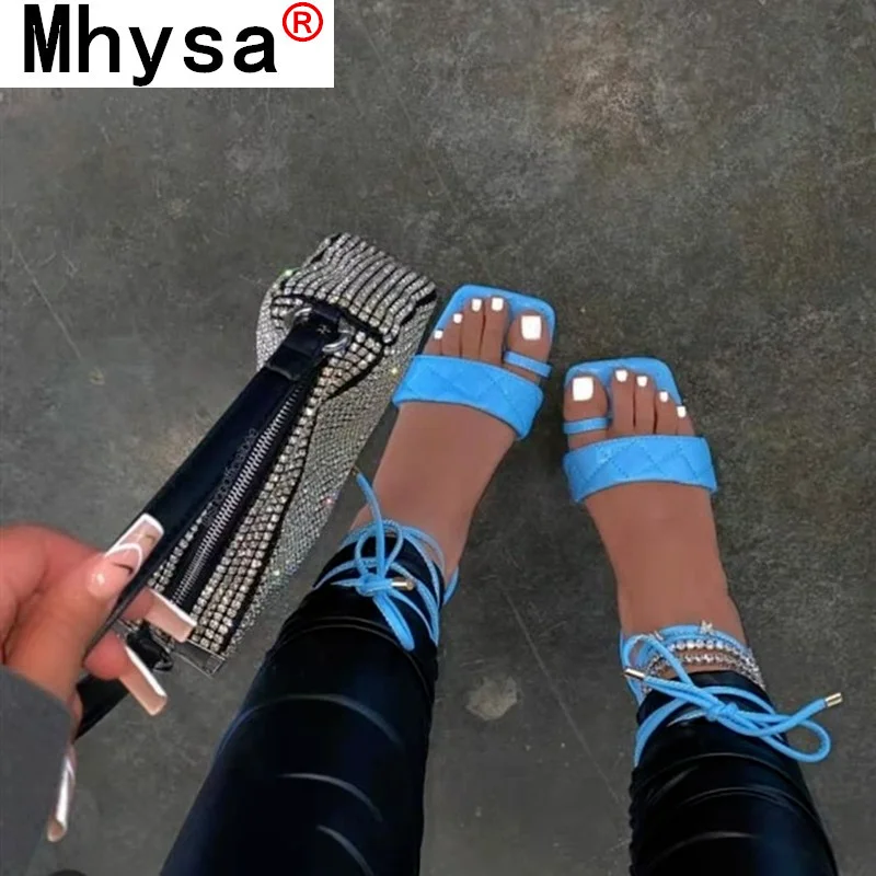 

Summer Women Sandals 2021 New Women PU Leather Open Toe Cross Straps Sandals Fashion Soft Outdoor Flats Beach Women Sandals