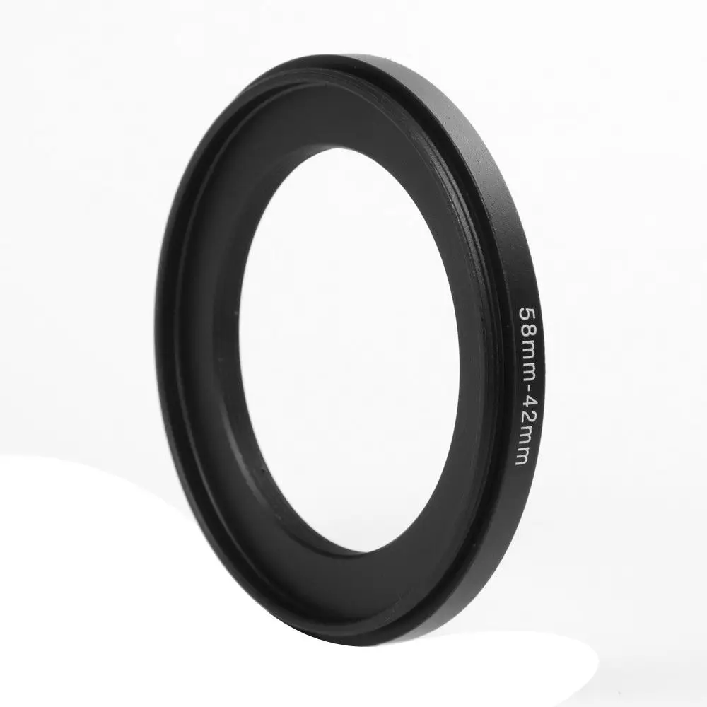 Step Up Ring 58-52 DSLR Camera 58mm Lens to 52mm Filter Cap Hood | Электроника