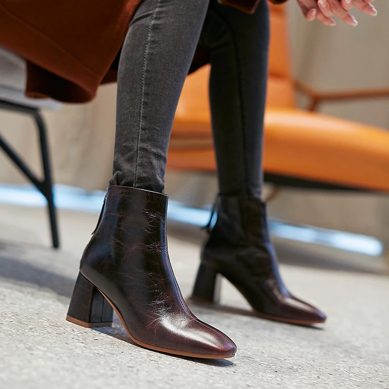 Женская обувь брендовые замшевые ботинки Челси из натуральной кожи зимние