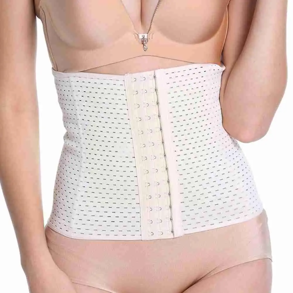 

1pc Women Waist Trainer Latex Girdles Shapewear Slimming Sheath Corset Fitness Plus Belt Body Size Shaper Z7C6