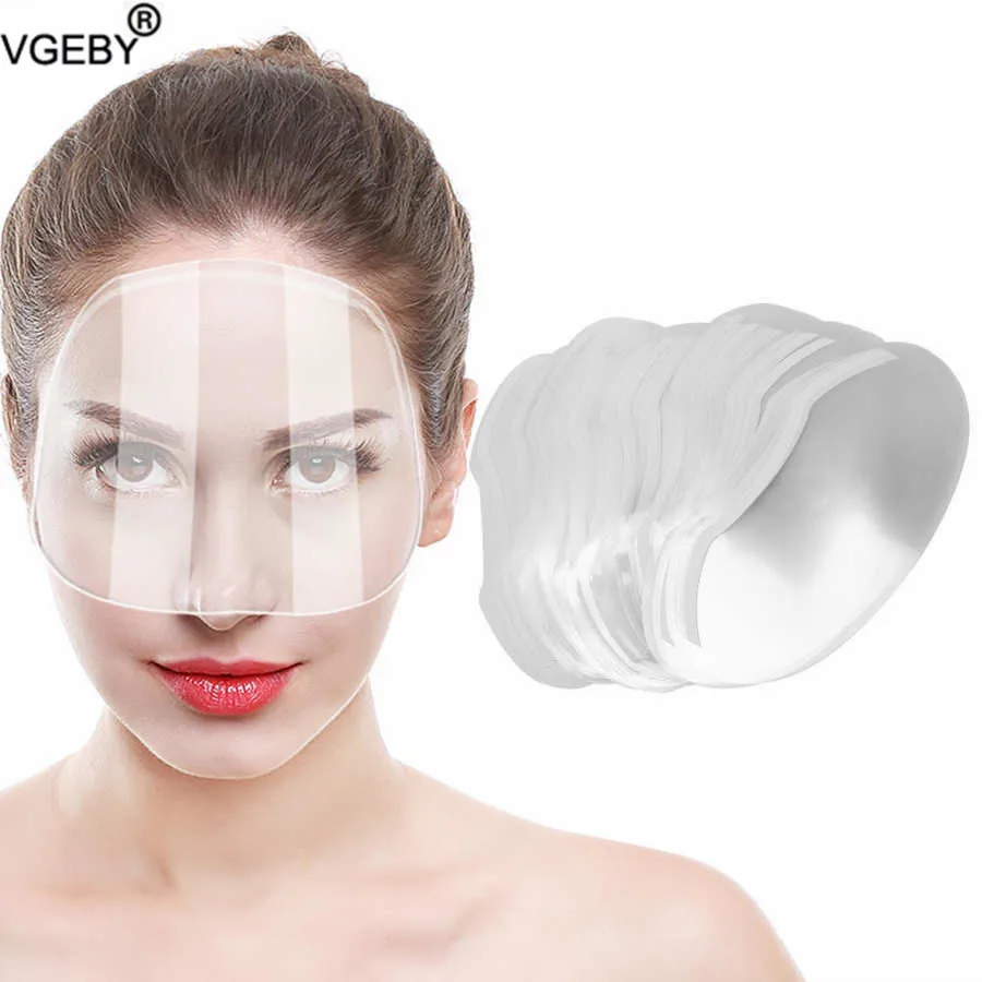 100 шт. одноразовые волос салон маски резка окраска уход за кожей лица защиты