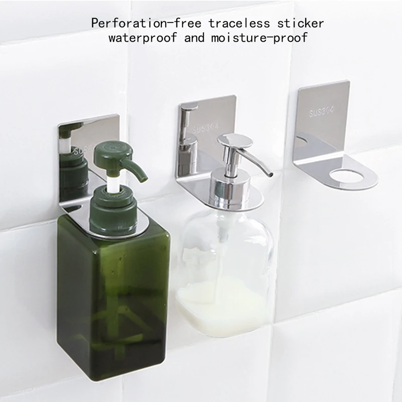Гель для душа держатель бутылок кронштейн Ванная комната стены магия паста