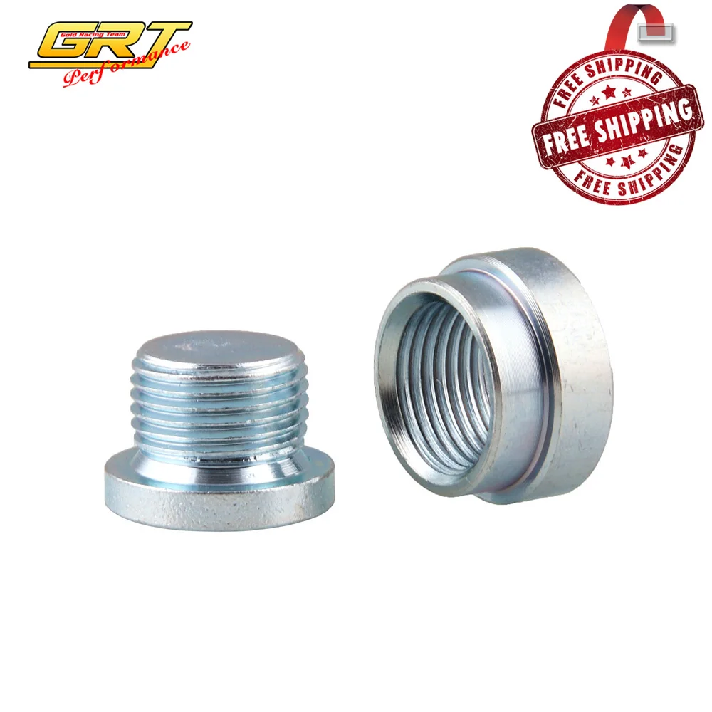 Iron M18X1.5 O2 Oxygen Sensor Stepped Mounting Bung Plugs Fittings Weld TP084-1 | Автомобили и мотоциклы