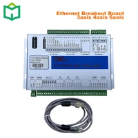 xhc ethernet 346 axis mach3 cnc motion control card frequency 2000khz controller breakout board for stepper motorservo motor