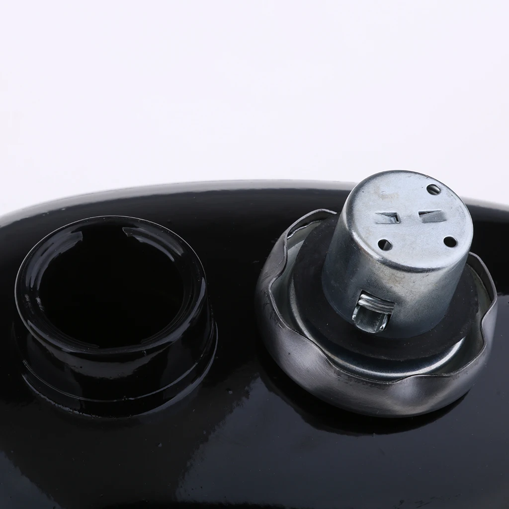 Моторизованный велосипед Petcock 3L металлический топливный Бензобак для 80cc 60cc 66cc 49cc