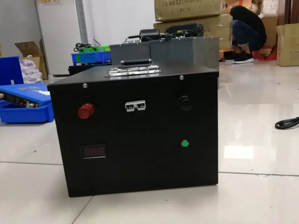 Литий-ионный 48V 100AH блок батарей BMS Li-ion для 5000w UPS скутер велосипед транспортировки клуб Солнечная система+ 10A зарядное устройство