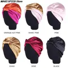 6 цветов, шелковая Женская шапочка для душа, для сна, банное полотенце, для волос, быстросохнущая, эластичная, для ухода за волосами, головной убор, шапка, 1 шт., хит!