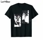 Летняя мужская футболка с рисунком черного клевера из аниме Аста и Юно, футболка в стиле панк, хипстерская футболка, уличная одежда в стиле Харадзюку