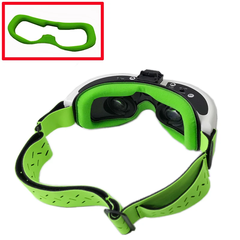 1 шт. Fatshark HDO2 FPV очки панель волшебная губка маска для глаз сменная лицевая пластина лайкра ткань фонарик для запуav RC