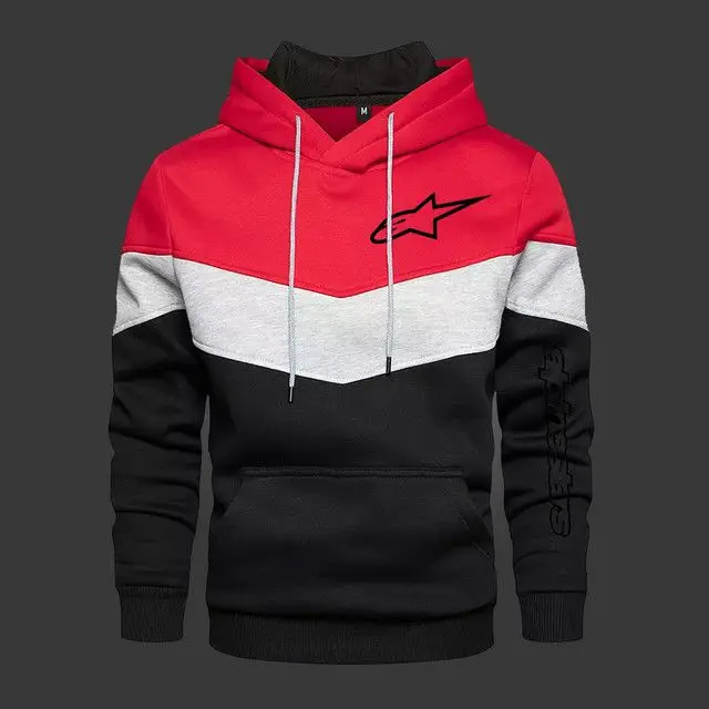 

Spring 2021 Men's Sports Hoodie Fashion Printed Coat High Quality Cotton Sweatshirt Loose Comfortable Men's Sports Wear