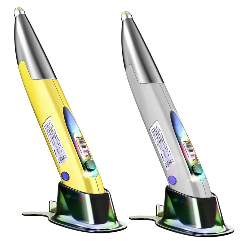 

Беспроводная оптическая USB-мышь в форме ручки, 2,4 ГГц, 4 кнопки
