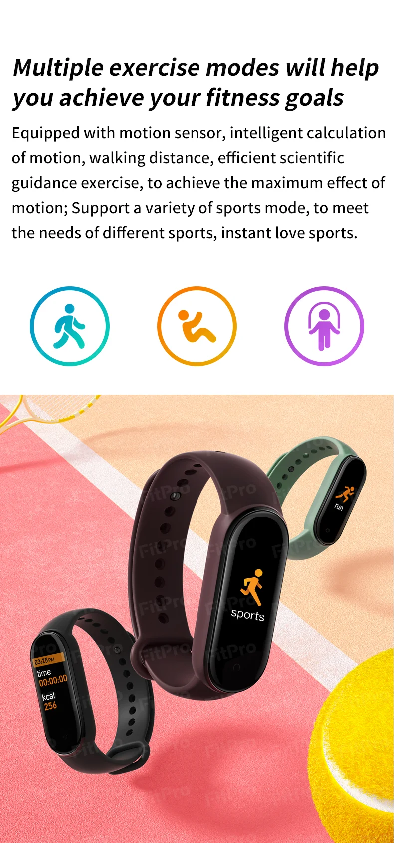 M5 Smart Watch Bracelet Waterproof Heart Rate Fitness Tracker Child Watches Sport Kids Men Women For android ios | Электроника