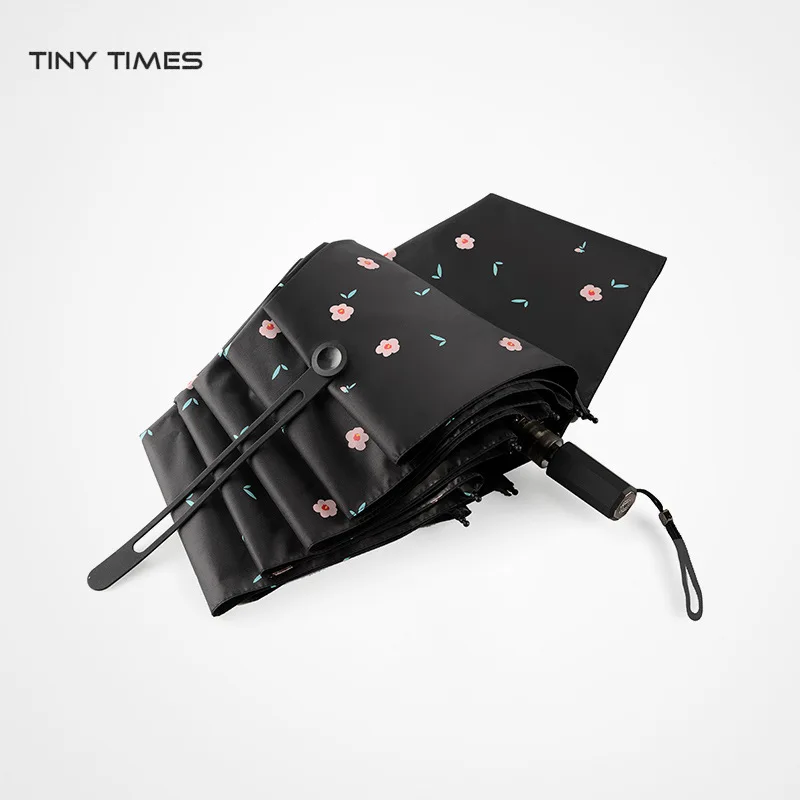 Складной зонт от солнца Женский солнцезащитный Зонт двойного назначения защита