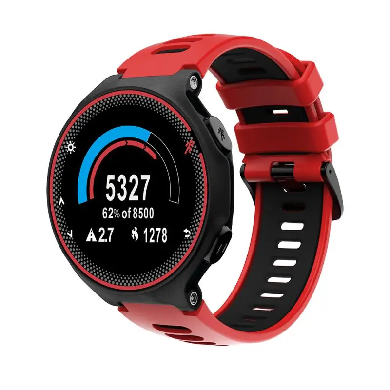 2 Цвет браслет для наручных часов Garmin Forerunner 735XT 735/220/230/235/620/630 Смарт-часы мягкий