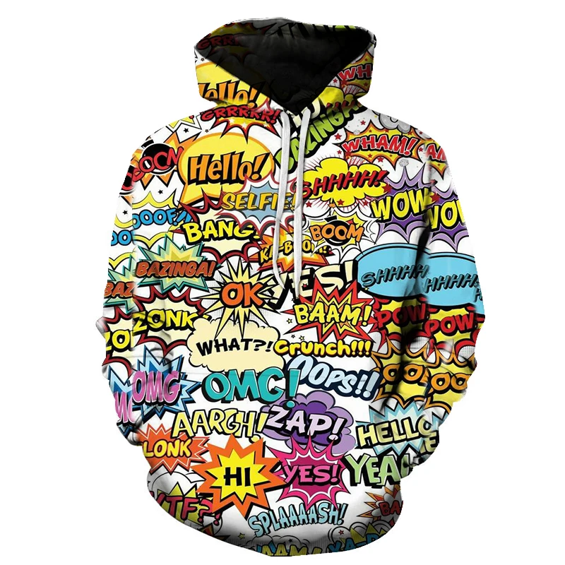 

Autumn and winter men's cool hoodies sexy face design 3D digital printing men's handsome guy and beautiful hoodies