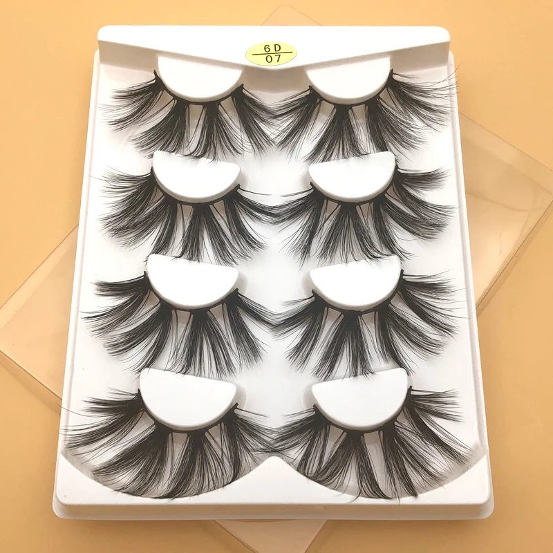 25 мм 3d Искусственные норковые накладные ресницы длинные смешные