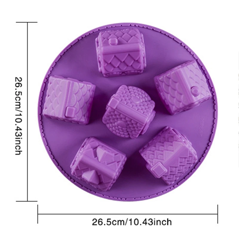 Transhome силиконовые формы для выпечки антипригарные круглые 8 отверстий духовка