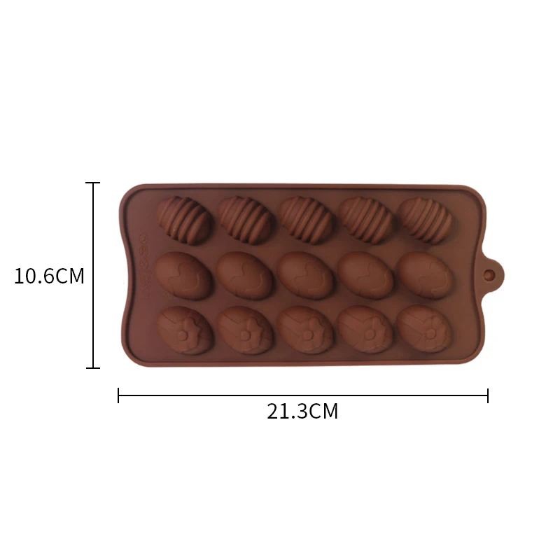Силиконовые формы для шоколада с 15 отверстиями 3D помадки инструменты выпечки