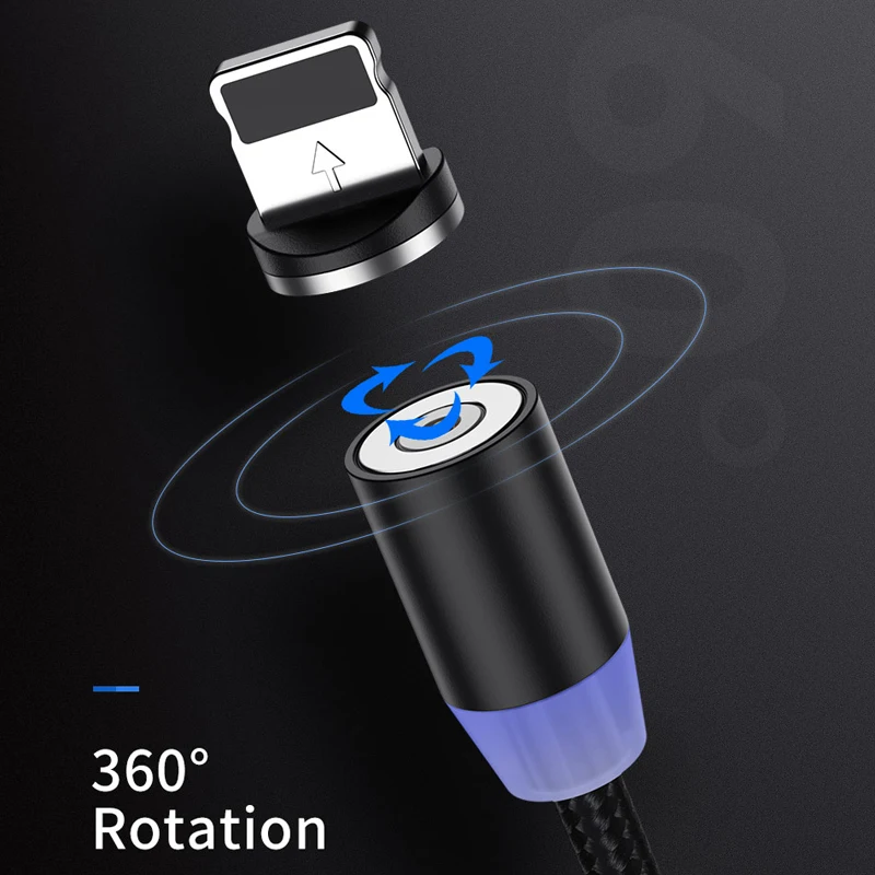 Нейлоновый Плетеный USB кабель Тип C 8 Pin Micro Phone кабели для Iphone X Xs 7 6 Samsung S9 S8 Xiaomi Huawei
