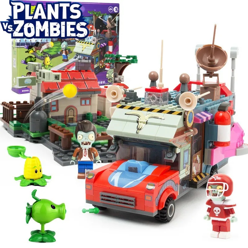 

New Plants Vs. Zombies2 Toy Game Doll Children's Toy Set Birthday Gift Children's Toy Building Blocks 050303 Toys For Children