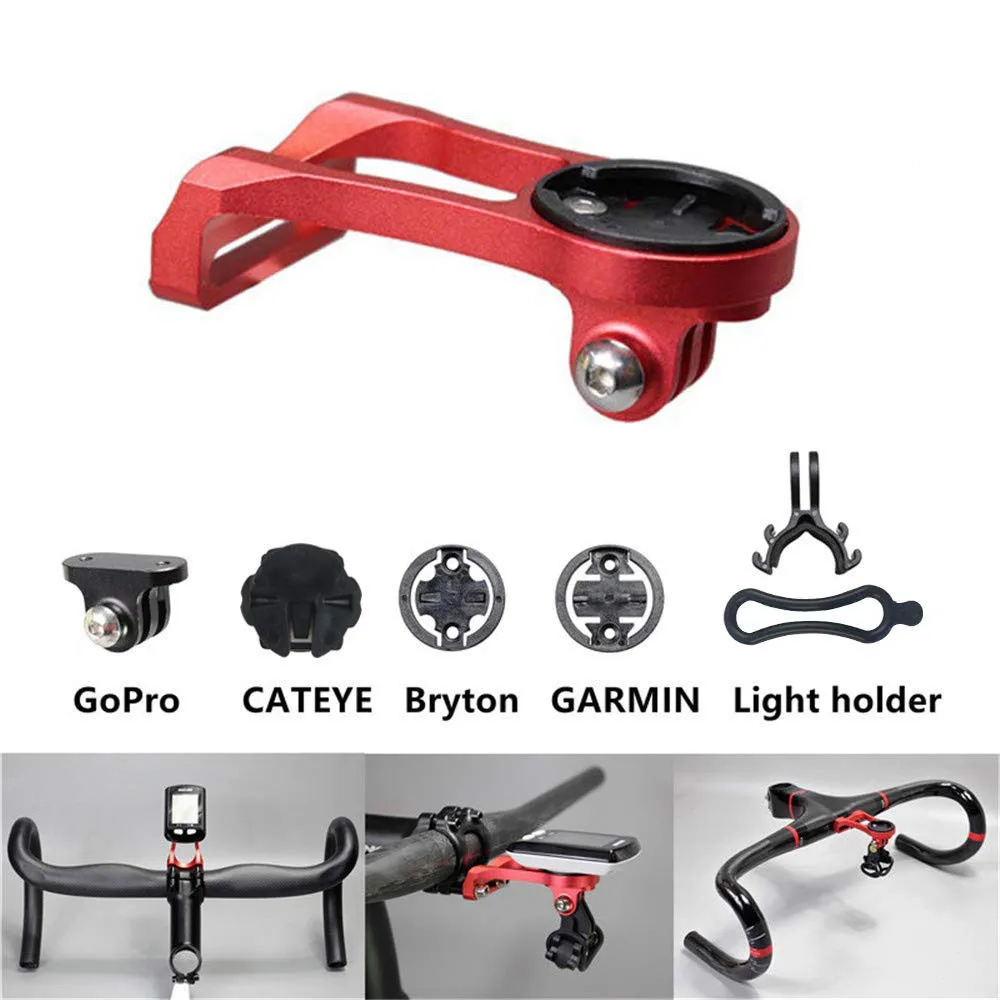 Garmin Bike Mount Stem Gopro Light GPS Computer Holder Handlebar Extension Road Bicycle Stopwatch Cellphone Cycling Accessories | Спорт и