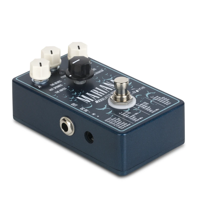 Caline CP-507 Mariana Modulated Reverb Digital Guitar Effect Pedal Accessories | Спорт и развлечения