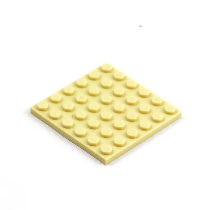 20 шт./лот пластина 6x6 MOC строительные блоки детали 3958 креативные игрушки для детей