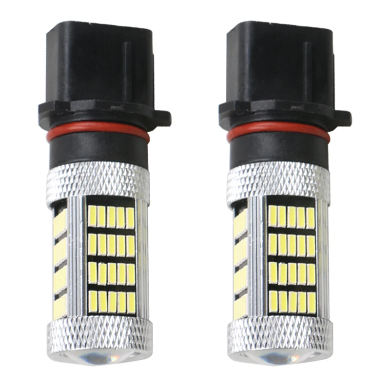 

2pcs White Ice blue P13W LED Error Free Canbus 12SMD-3030 SH24W LED Bulbs For 2008-2012 Audi Q5 Daytime Running Lights