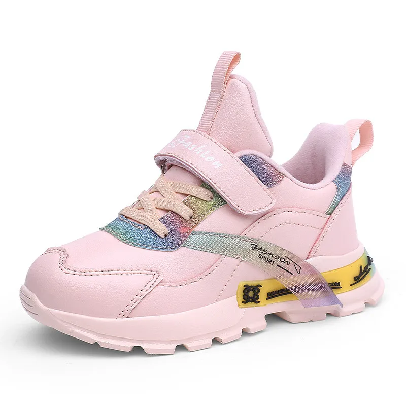 

2021 Winter Kids Sneakers Girls Shoes Fashion Casual Children Sports Shoes for Girl Running Child Shoes Chaussure Enfant 3588