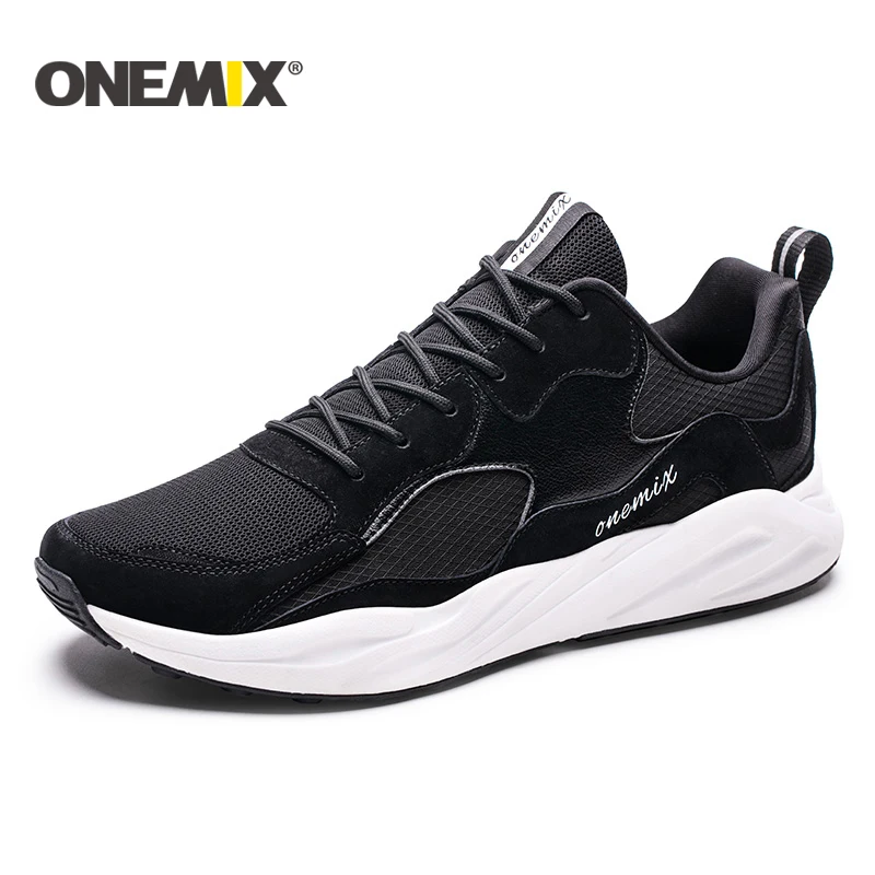 

ONEMIX New Lightweight Road Running Shoes Men Breathable Sneakers men Basketball Shoes Men Jogging Shoes Outdoor Trekking Shoes