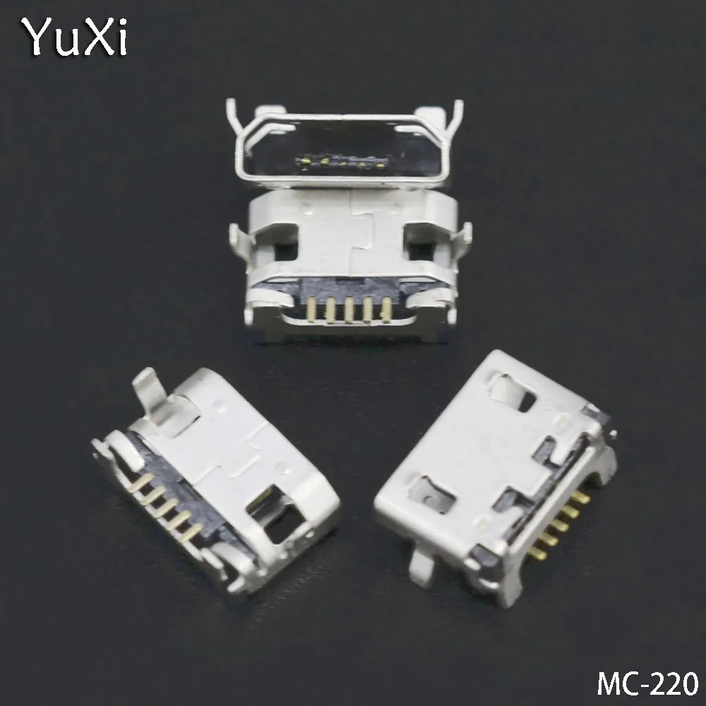 Разъем зарядного устройства YuXi 10 шт./лот Micro USB для Lenovo S930 S910 A788T A388T A656 A370E A3000