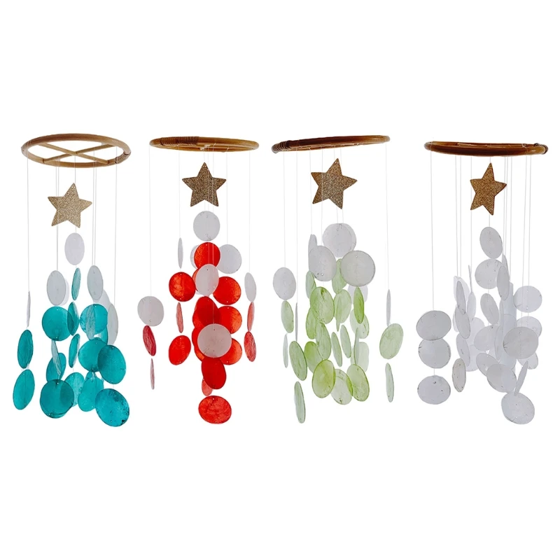 

Home Shell Wind Chime Nordic Kids Room Nursery Decoration Hanging Windchimes Wall Pendant Creative Gift