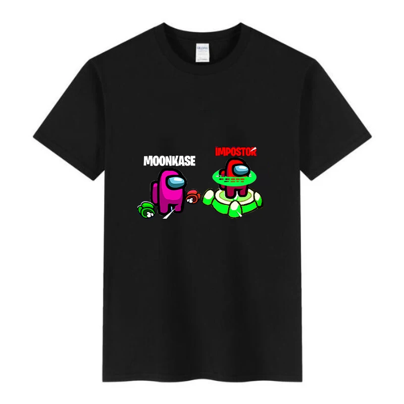 

New Game Among Us Cartoon Child T Shirt For Kids Summer Boy Clothes Years Fashion Top Tees Children All-Match Boys' Clothing
