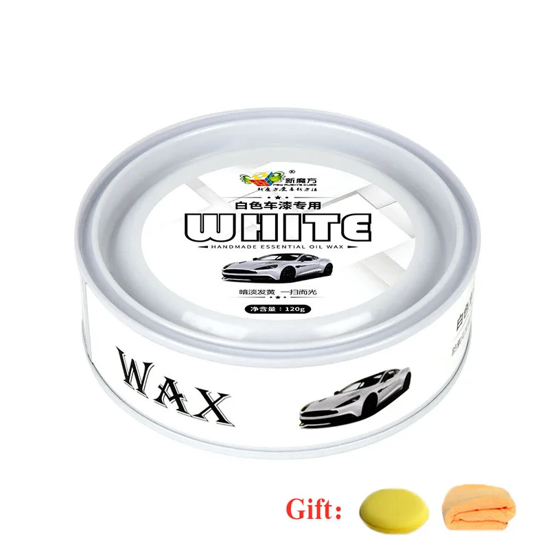 120g Car Wax Crystal Plating Set Hard Glossy Wax Layer Covering Paint Surface Coating Formula Waterproof Film Car Polish paint cleaner for car