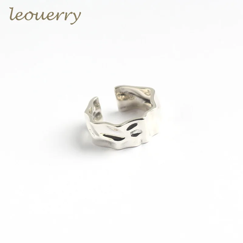 Leouerry нестандартные Стильные Кольца из стерлингового серебра 925 пробы