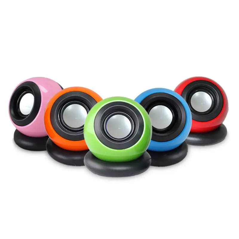 

1 Pair Computer Speakers Usb 3.5mm Mini Multimedia Small Desktop Speaker with Stereo Sound for Laptops and PC or TV