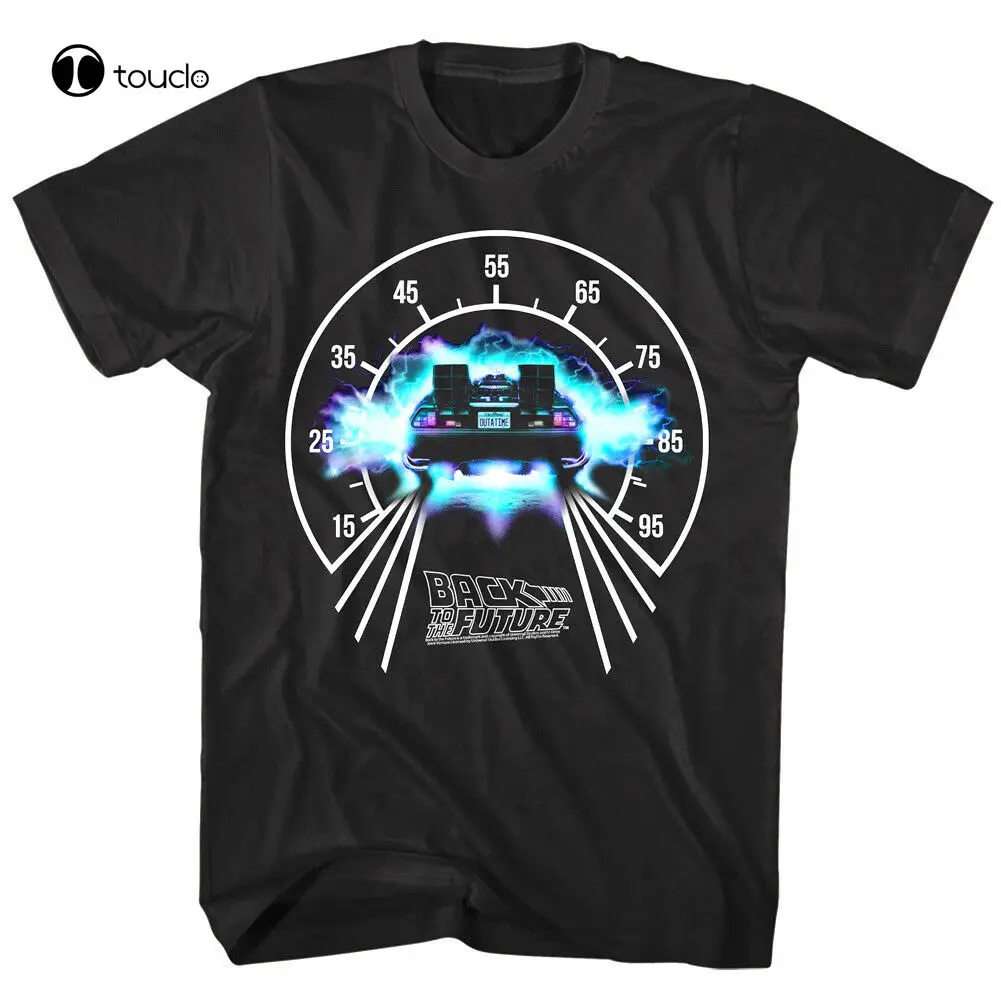 

Back To The Future Delorean Speedometer Men'S T Shirt Time Machine 88Mph Movie white undershirts men