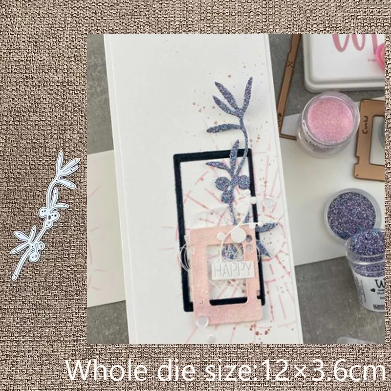 

XLDesign Craft Metal stencil mold Cutting Die leaf decoration scrapbook die cuts Album Paper Card Craft Embossing