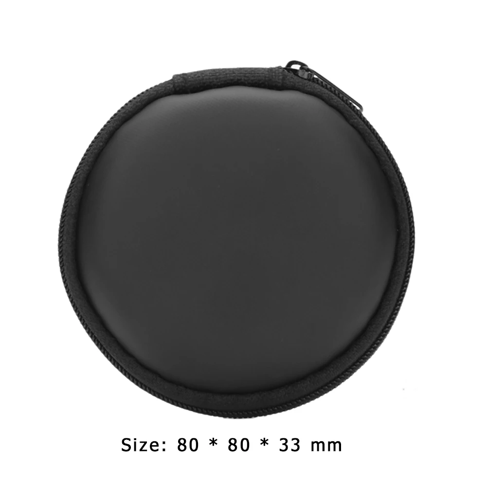 Сумка для хранения наушников портативный твердый мини сетчатый карман на молнии